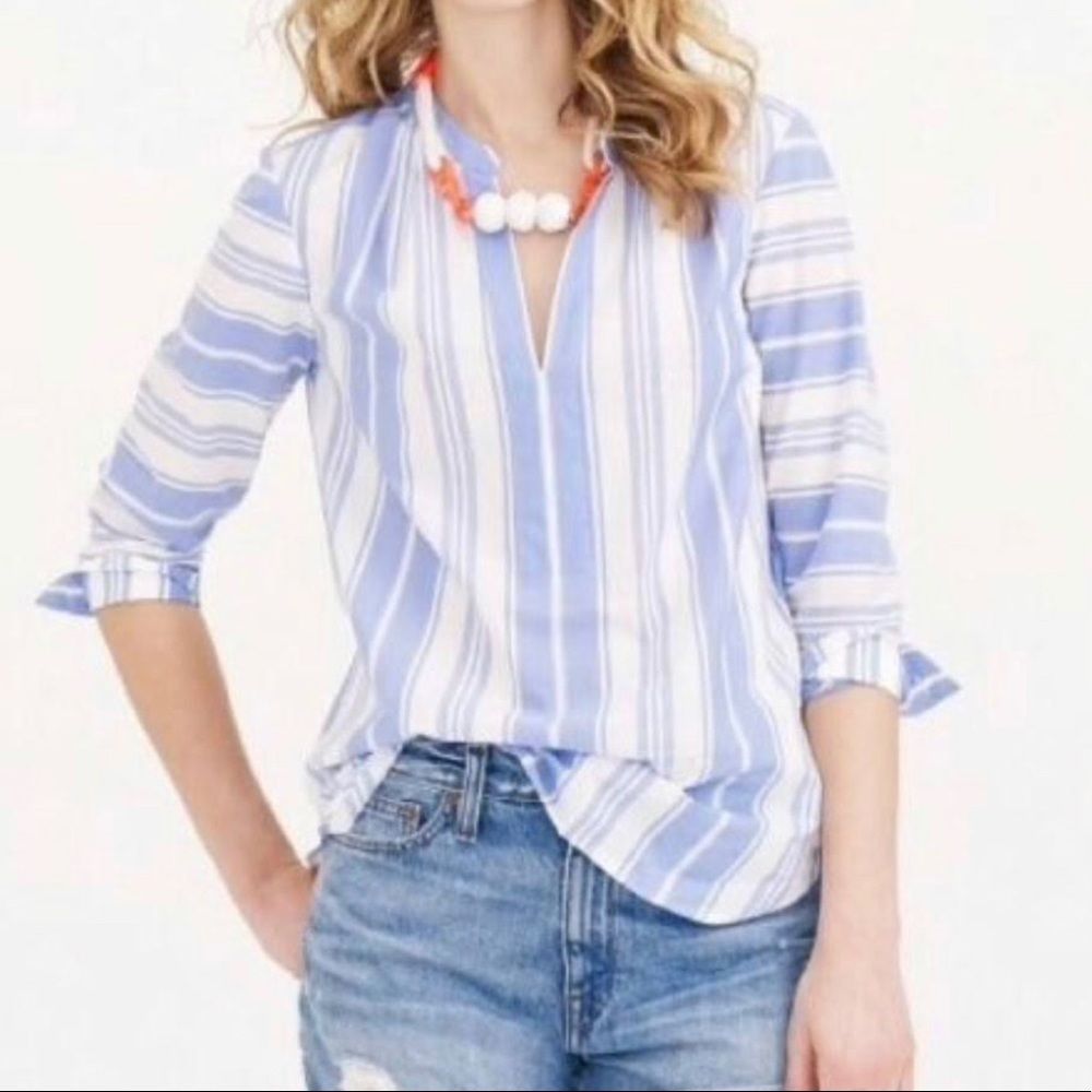 NWT Jcrew popover top